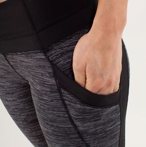 Lululemon Run Crop size 6 15"